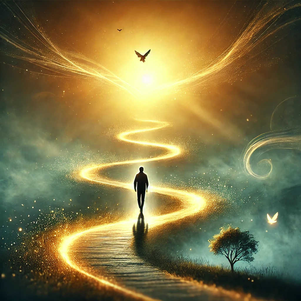 image representing steps toward faith