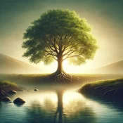 image of a tree to represent faith and resilience