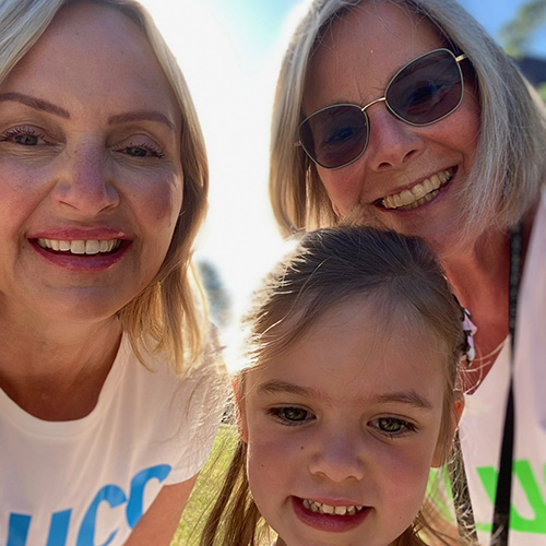 image of 3 people smiling