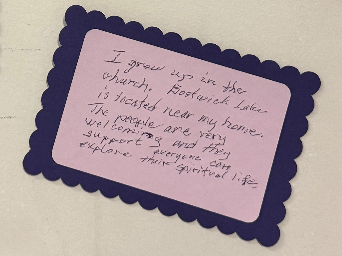 Homegrown Faith, Lifelong Support